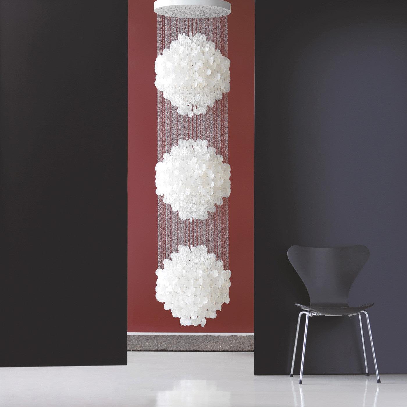 Shell Waterfall Chandelier