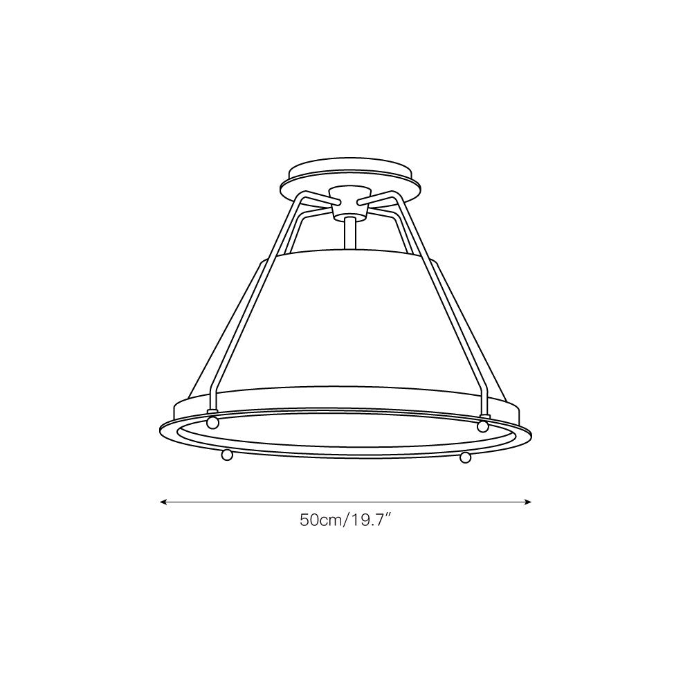 Shelton Flushmount Ceiling Lamp