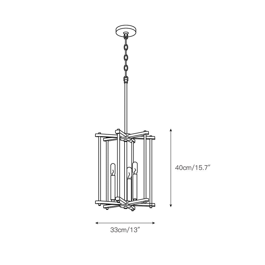 Silva Pendant Lamp – detail 4 — Dimension drawings 2