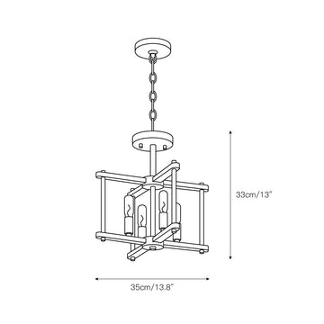 Silva Pendant Lamp – detail 5 — Dimension drawings 3