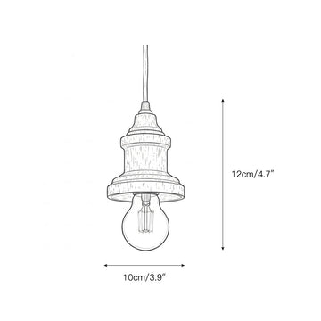 Silvares Wood Swag Lights – detail 4 — Dimension drawings 2