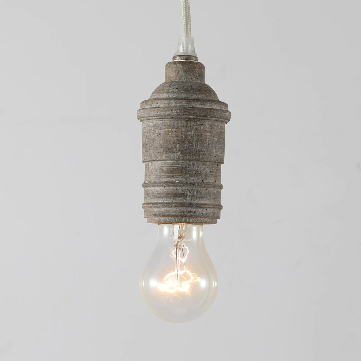 Silvares Wood Swag Lights