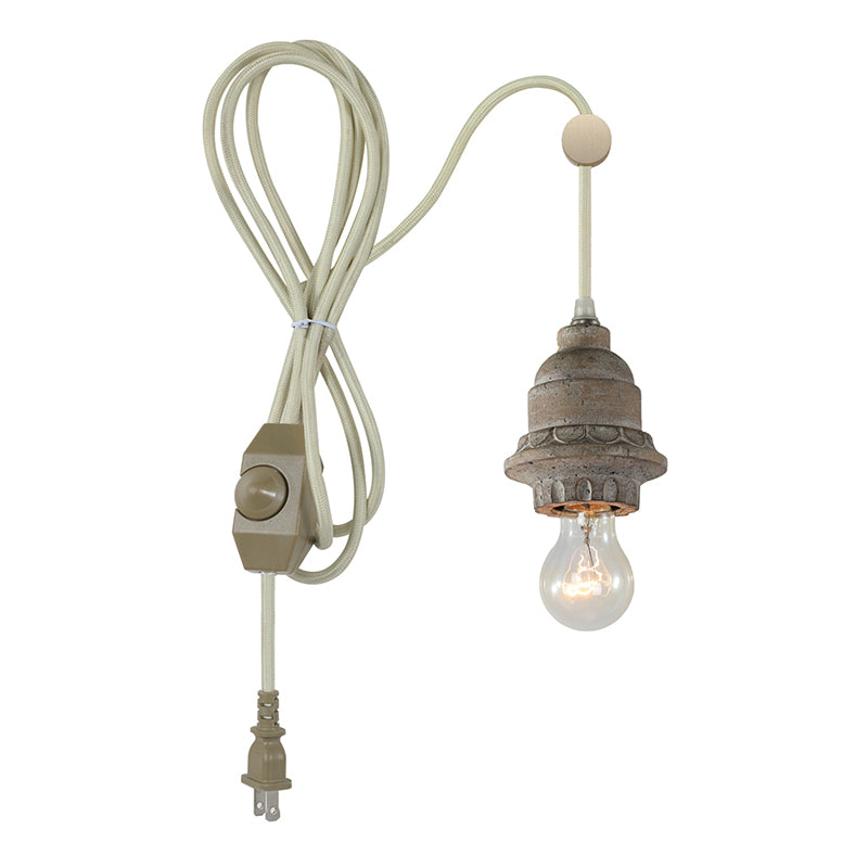 Silvares Wood Swag Lights