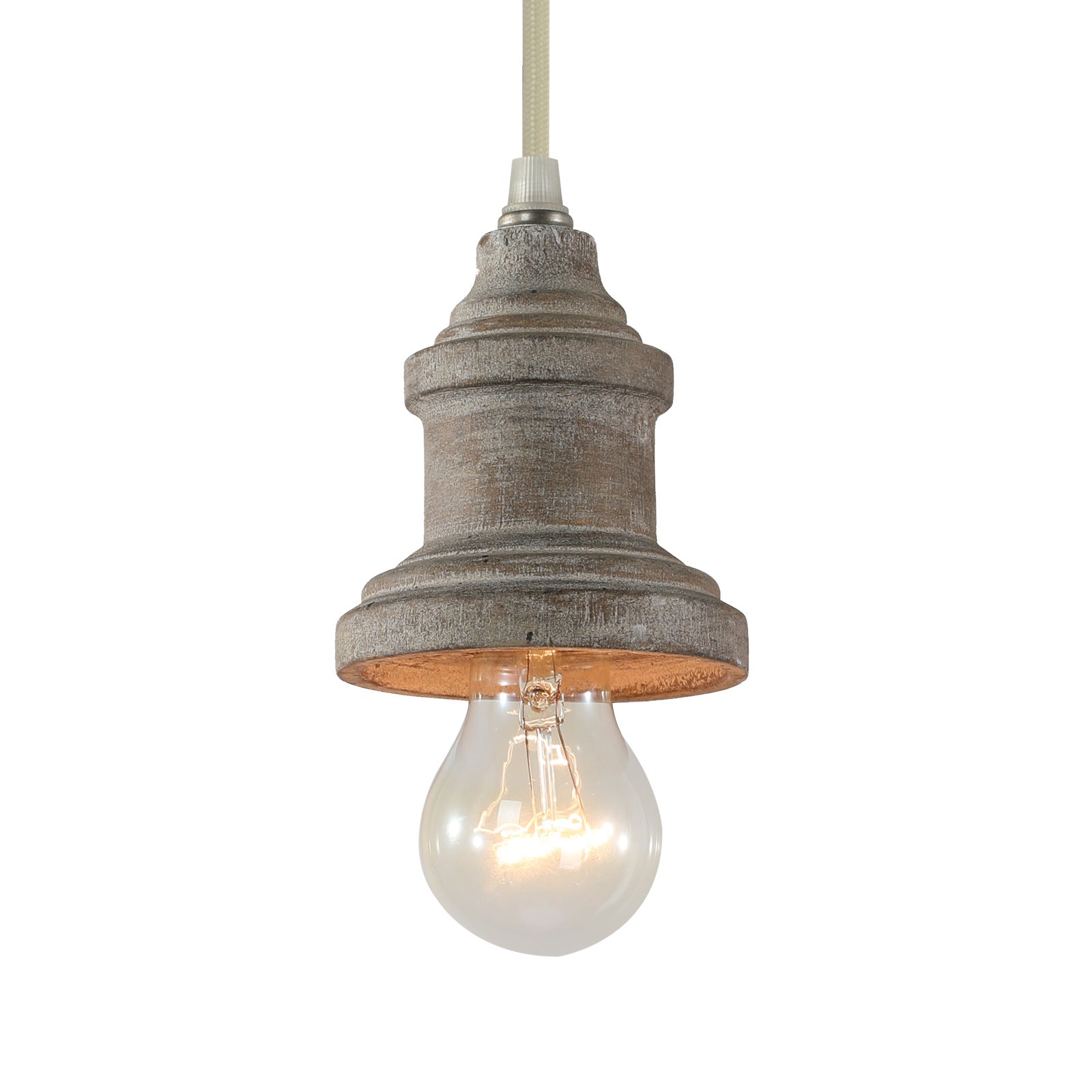 Silvares Wood Swag Lights