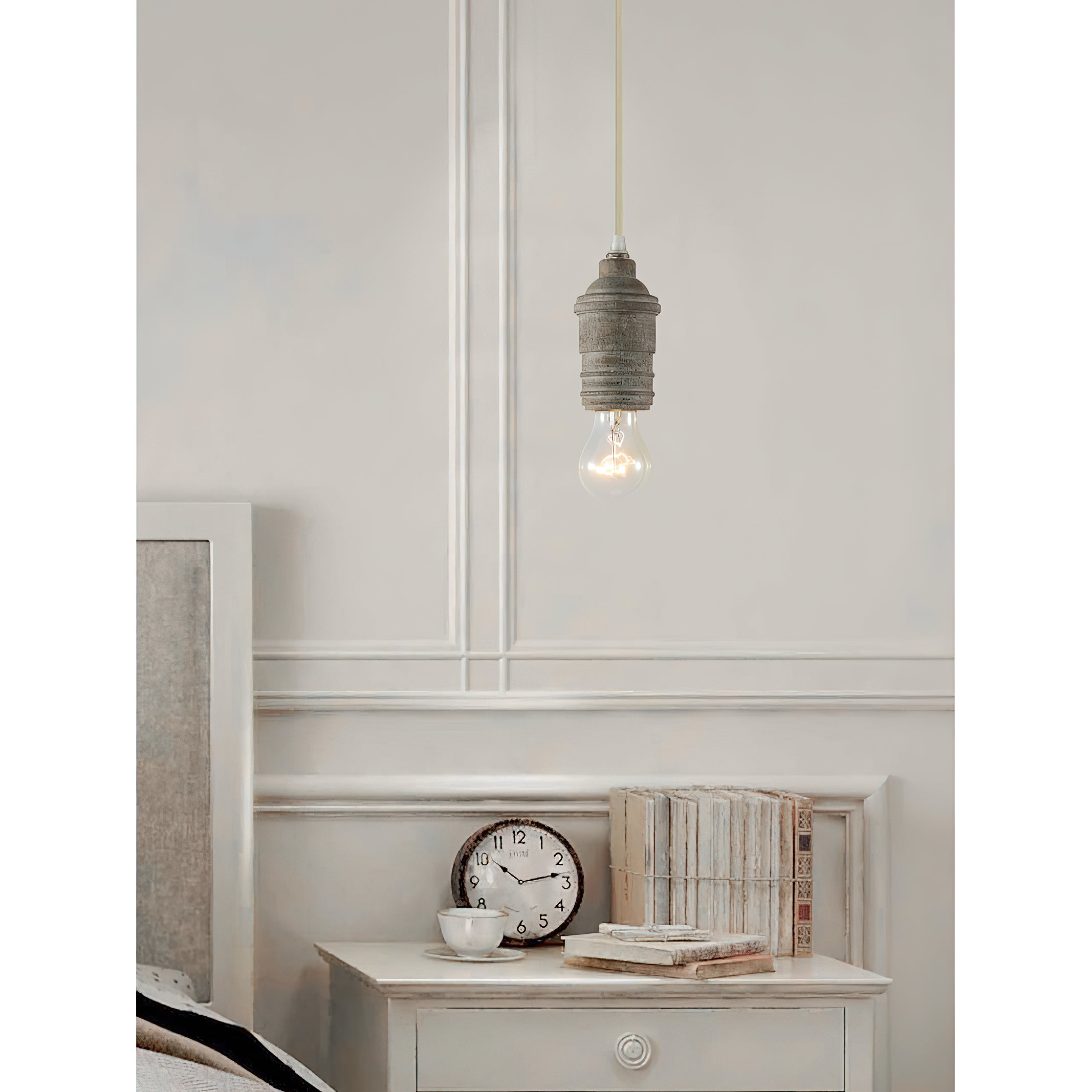 Silvares Wood Swag Lights