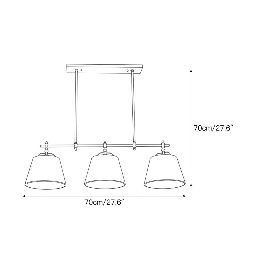 Sloane Alabaster Chandelier – detail 3 — Dimension drawings 1