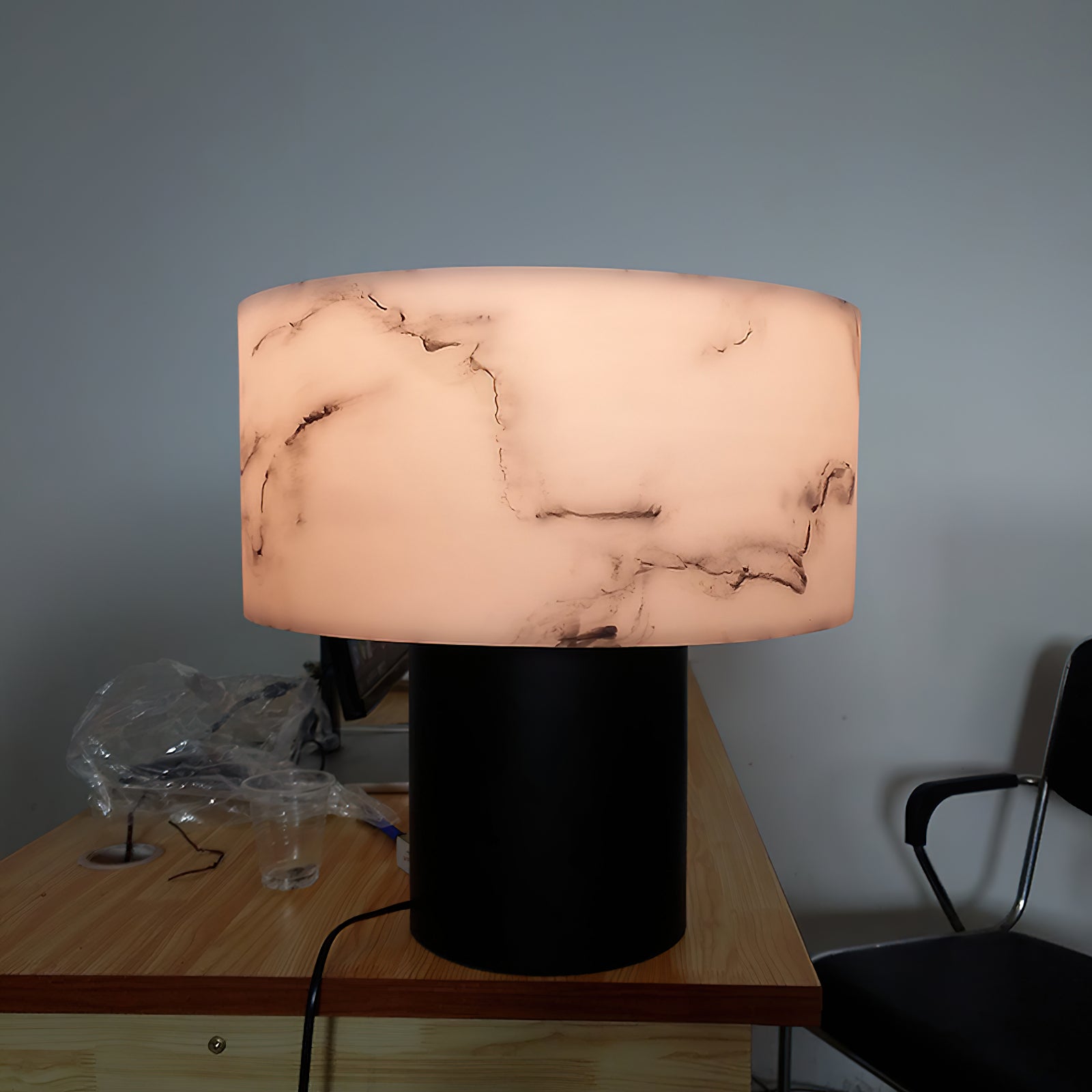 Small Solid Table Lamp