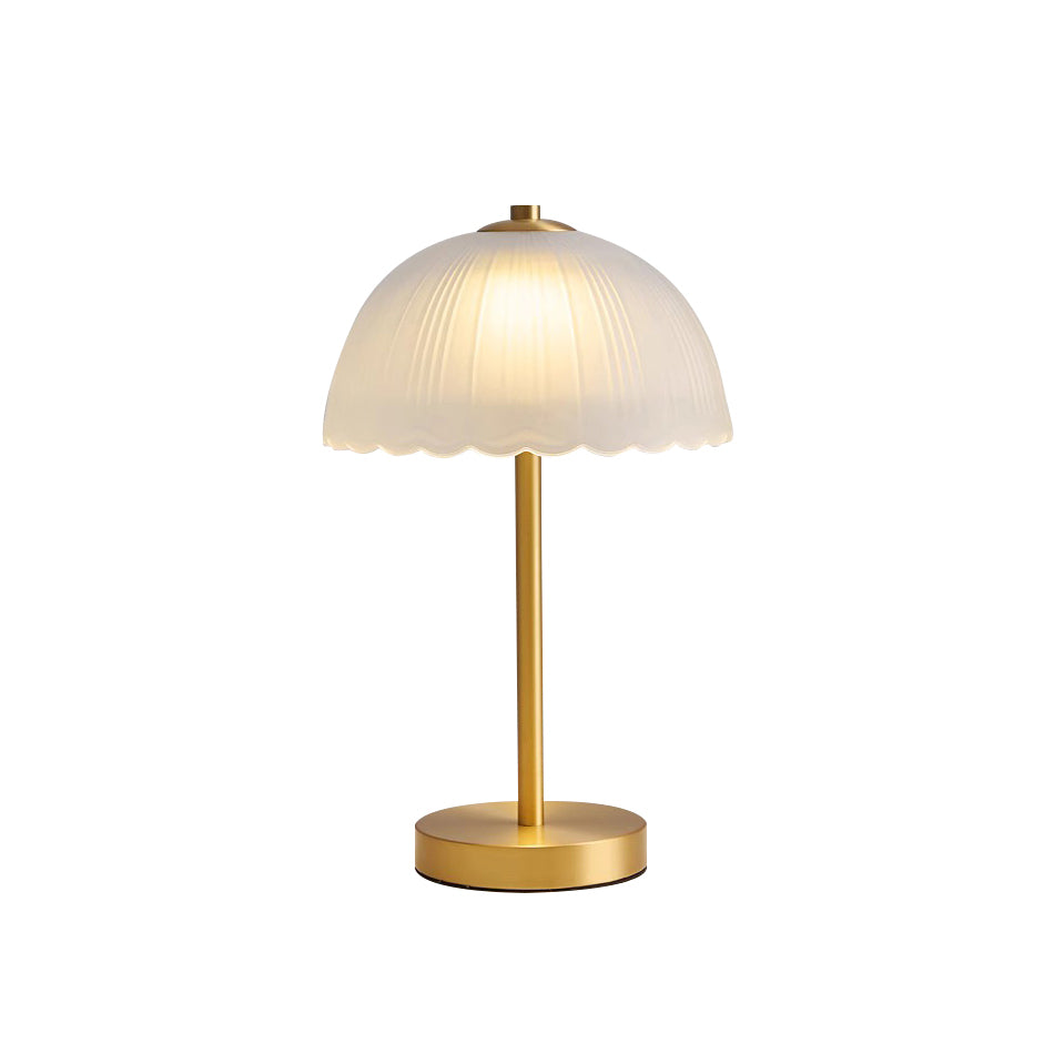 Petite lampe de table parapluie