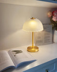 Load image into Gallery viewer, Small Umbrella Table Lamp
