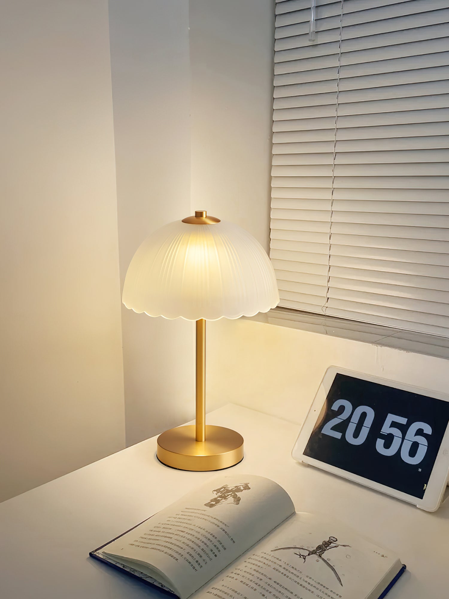 Small Umbrella Table Lamp