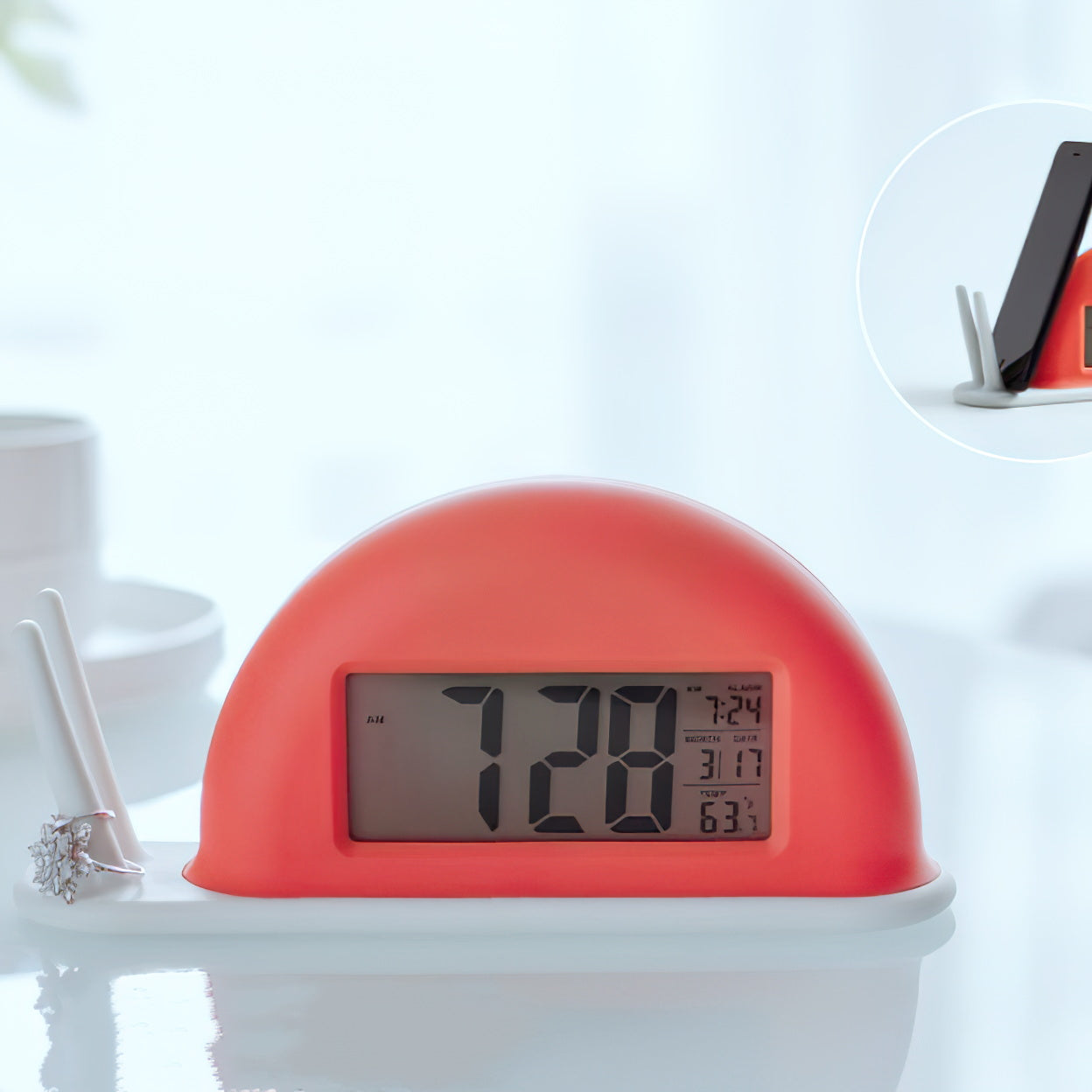 Snail Alarm Clock Night Light (built-in battery)