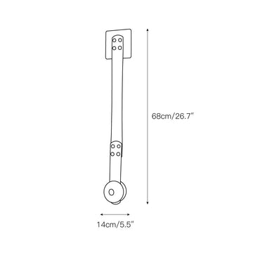 Snaps LED Sconce – detail 4 — Dimension drawings 2