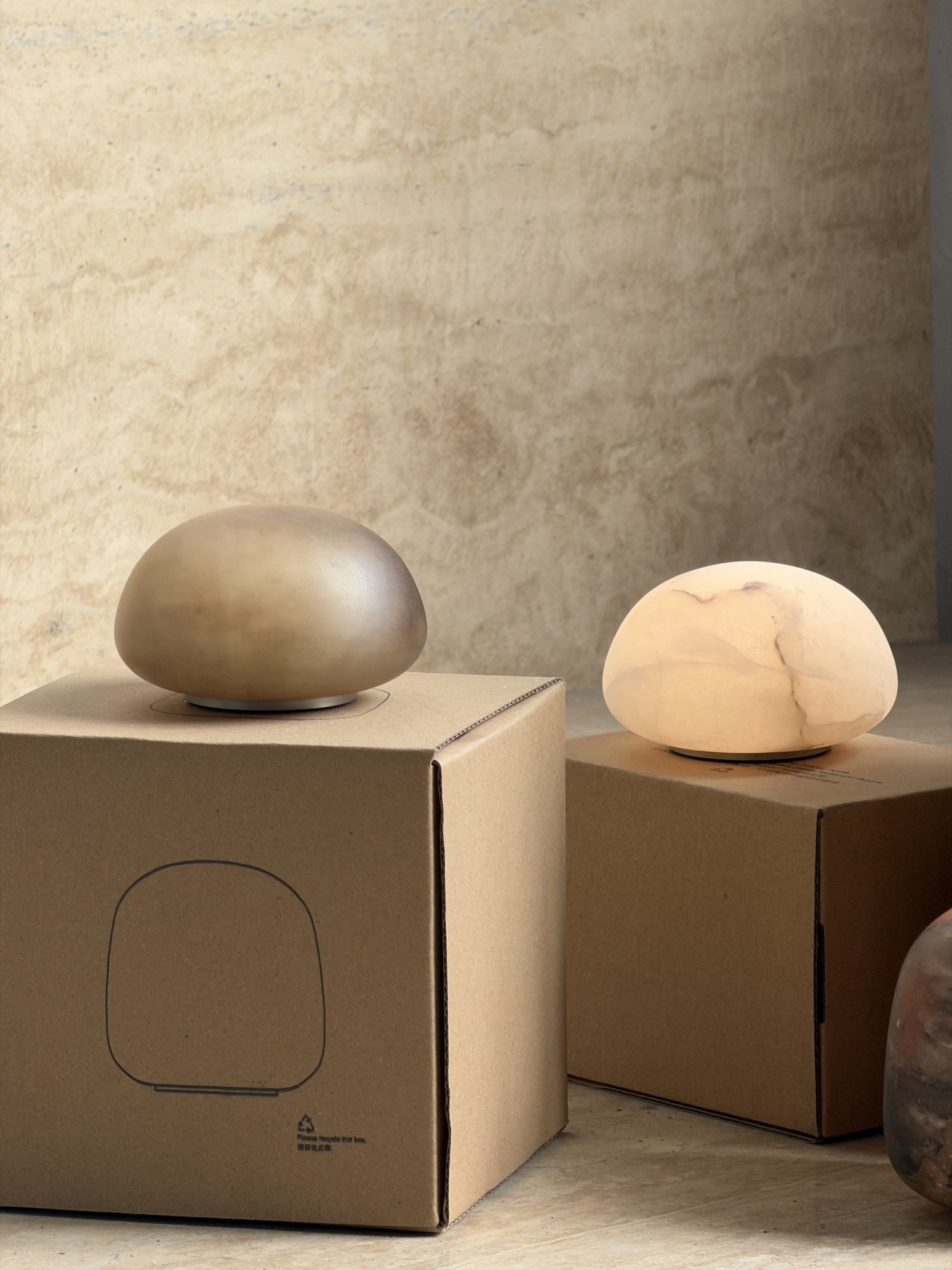 Free Gift Snowflake Alabaster Table Lamp (Built-in Battery)