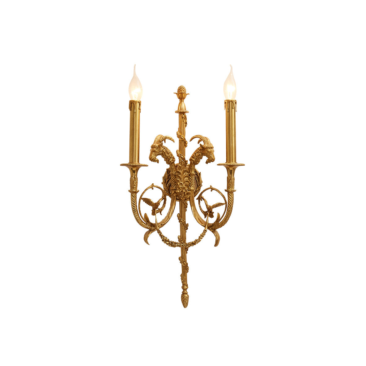 Sociapailis Brass Wall Lamp