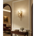 Load image into Gallery viewer, Sociapailis Brass Wall Lamp

