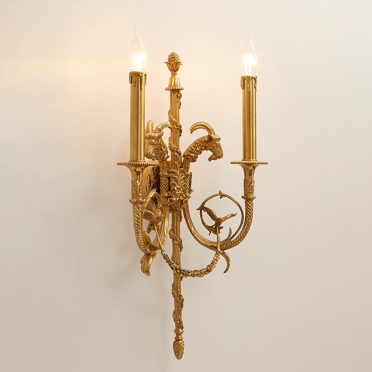 Sociapailis Brass Wall Lamp