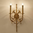 Load image into Gallery viewer, Sociapailis Brass Wall Lamp
