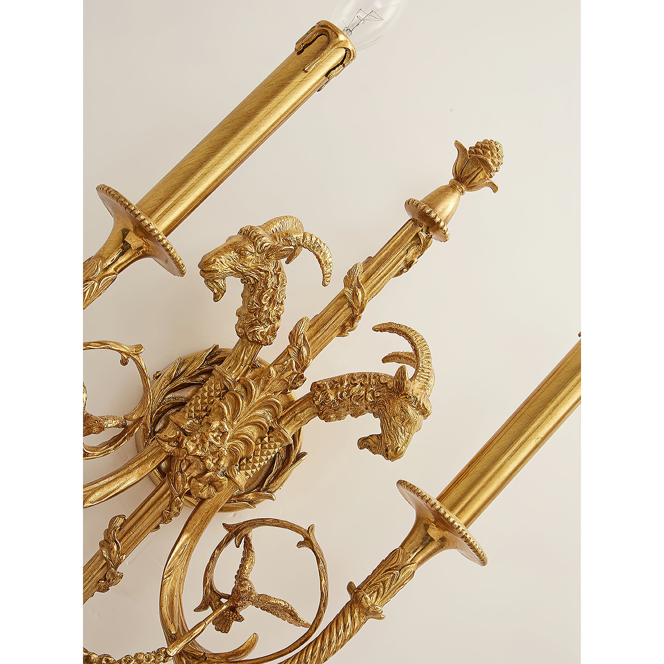 Sociapailis Brass Wall Lamp