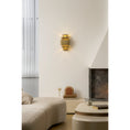 Load image into Gallery viewer, Sofia Brass Wall Lamp
