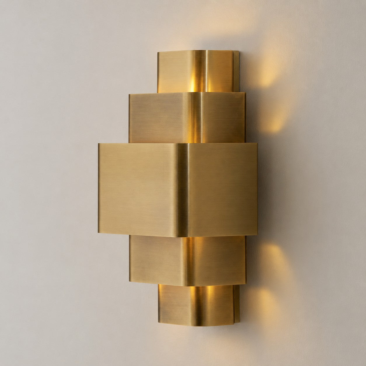 Sofia Brass Wall Lamp