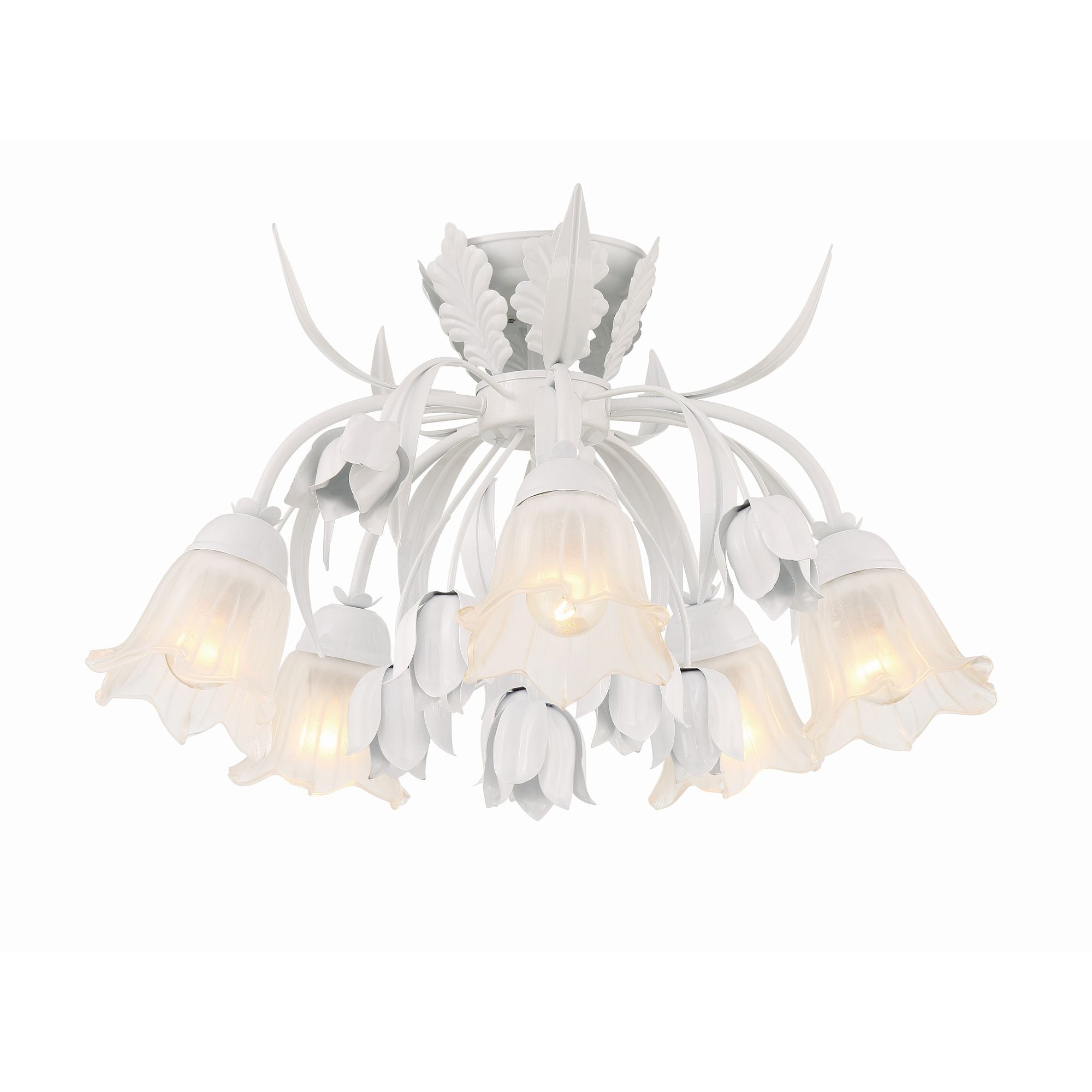 Southport Sage Rose Ceiling Lamp