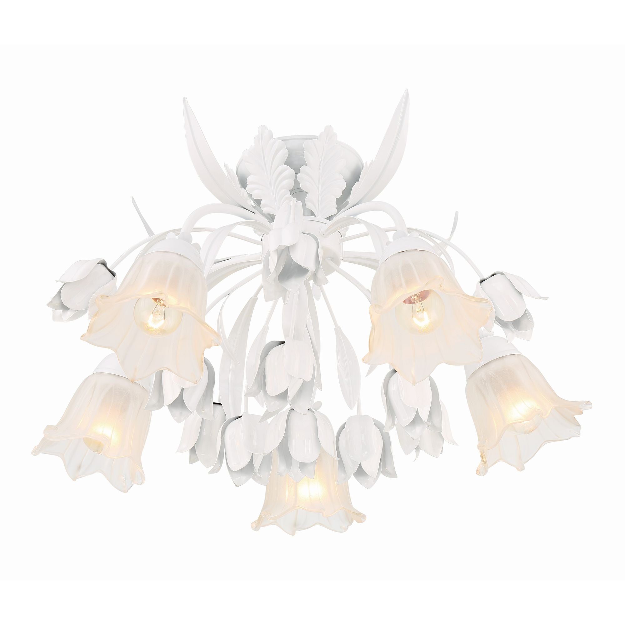 Southport Sage Rose Ceiling Lamp