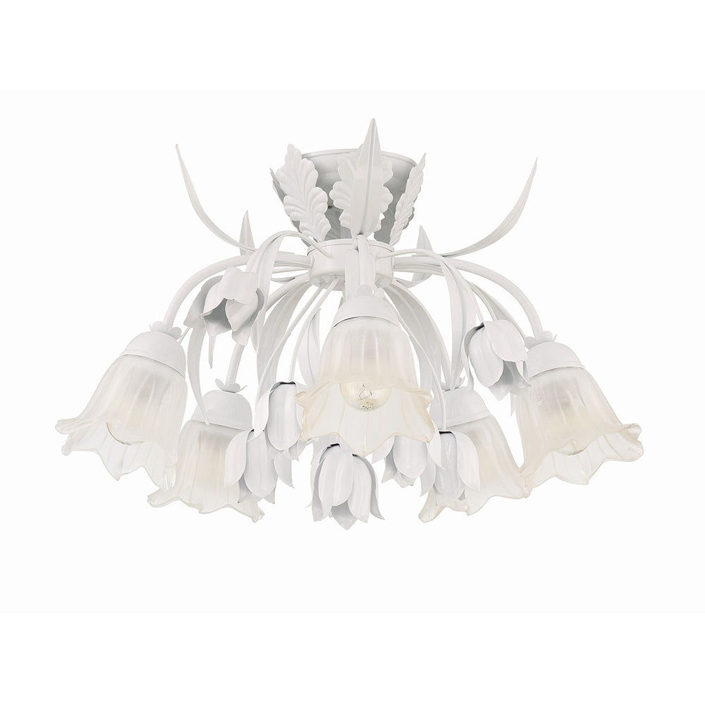 Southport Sage Rose Ceiling Lamp