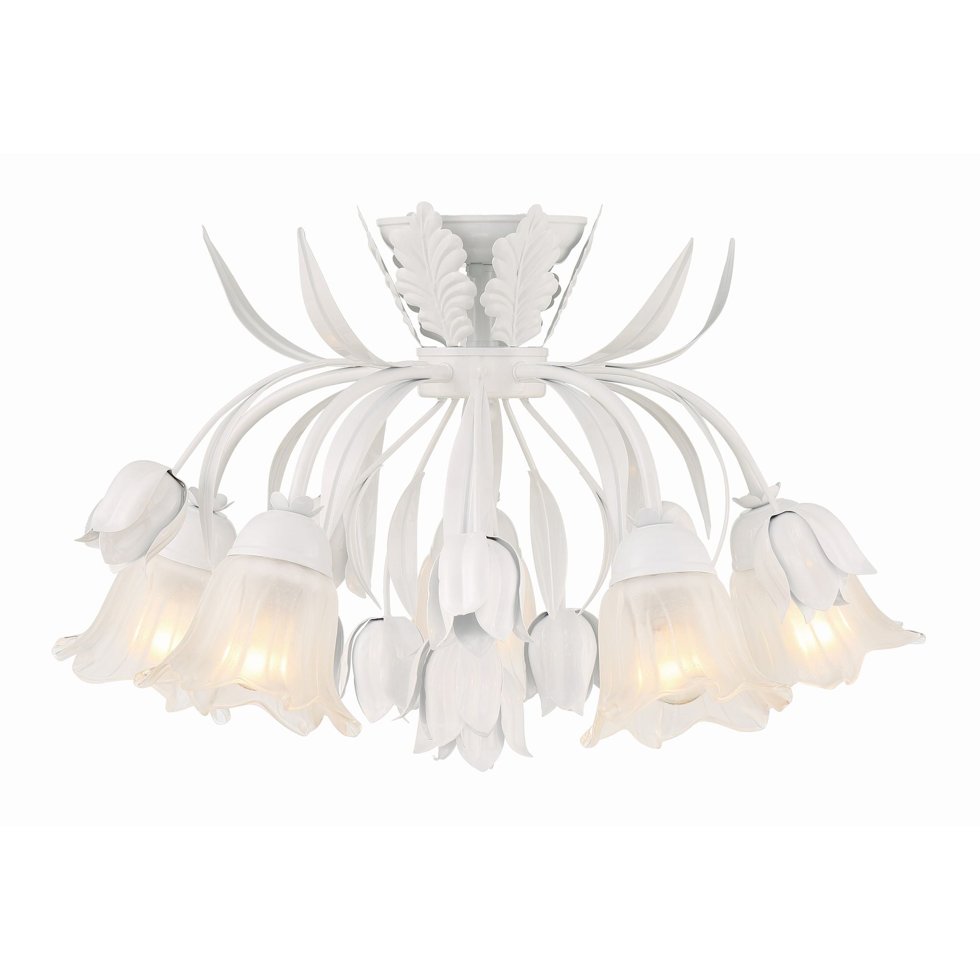 Southport Sage Rose Ceiling Lamp