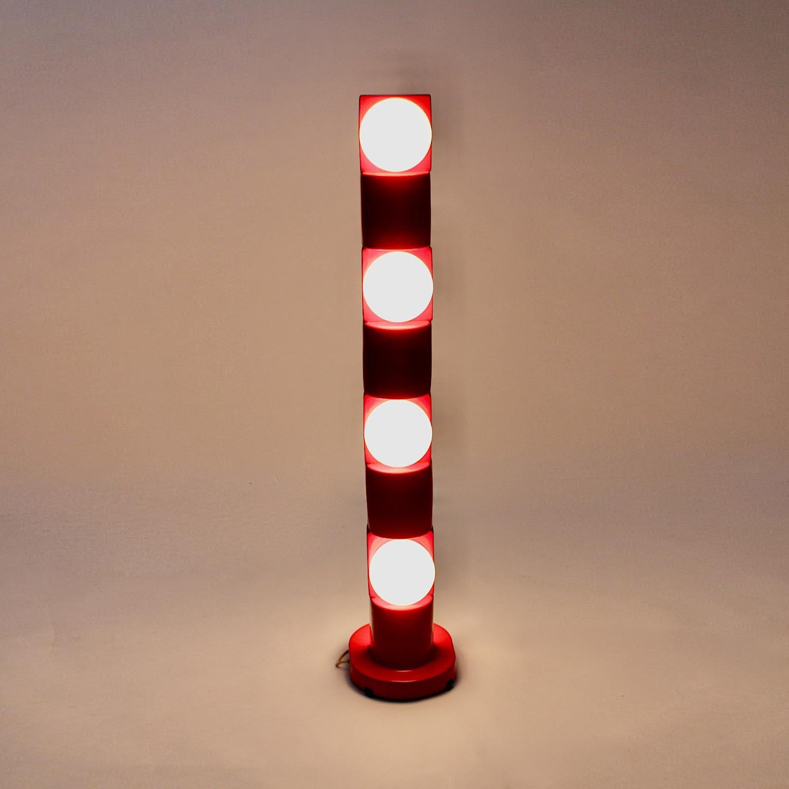 Space Age Totem Floor Lamp