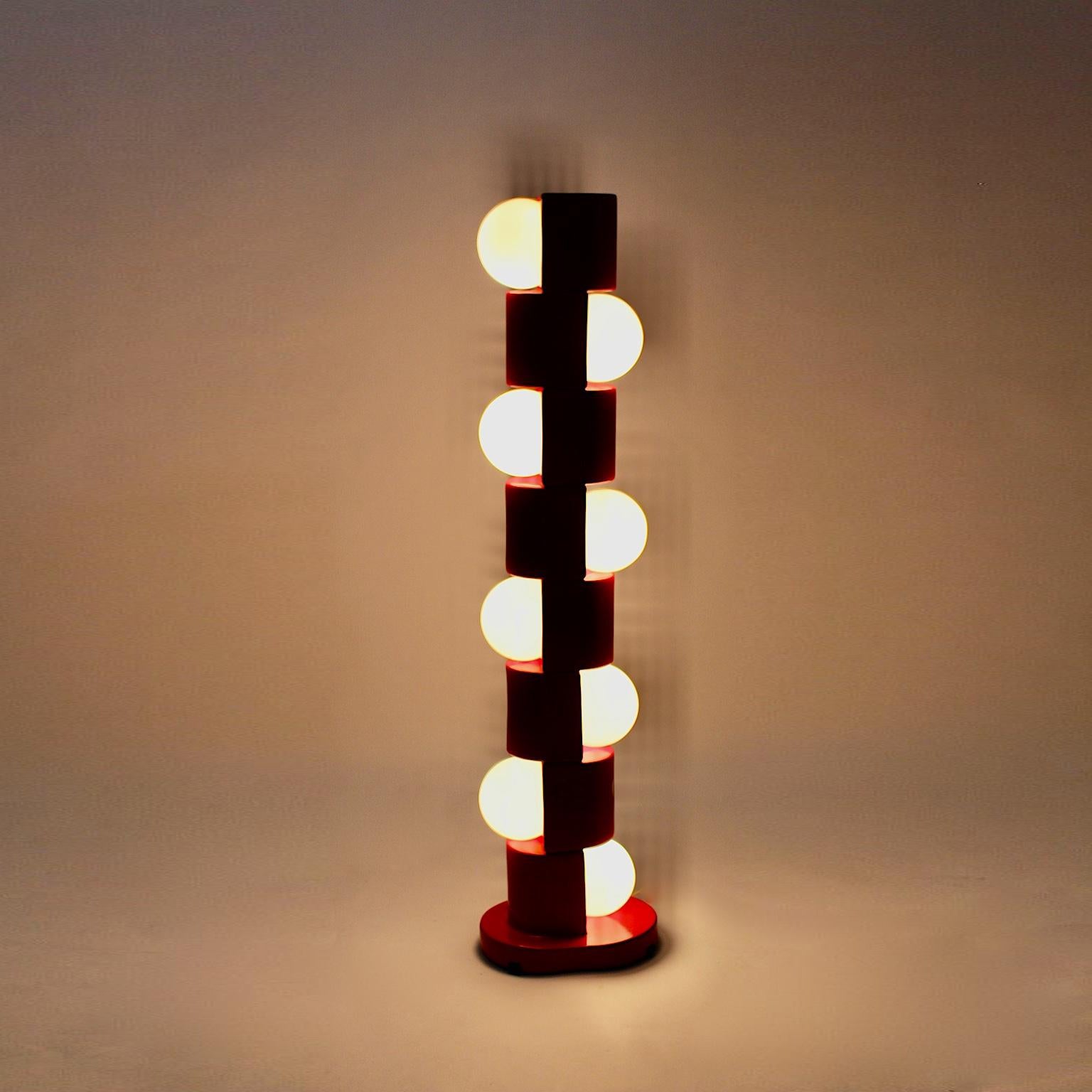 Space Age Totem Floor Lamp