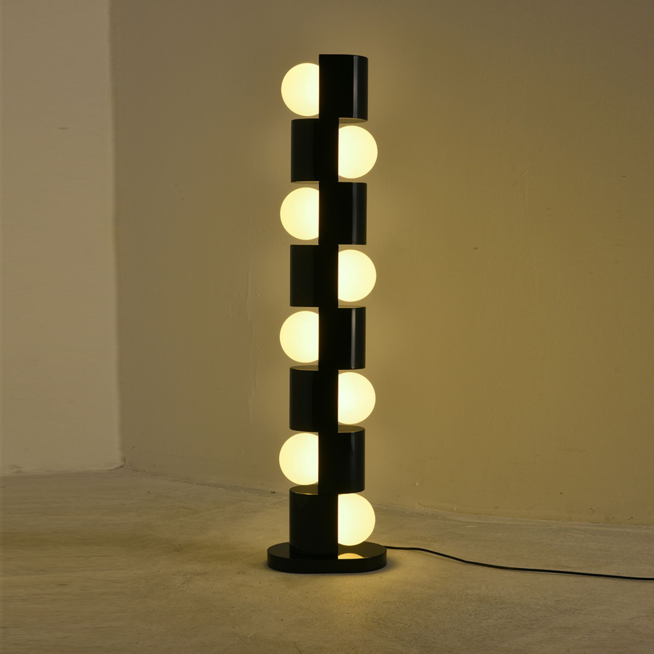 Space Age Totem Floor Lamp