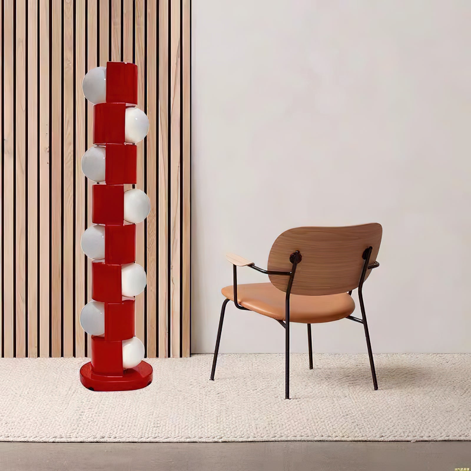 Space Age Totem Floor Lamp