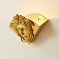 Load image into Gallery viewer, Sphinx Brass Wall Lamp
