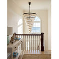 Load image into Gallery viewer, Spiral Tiered Layered Crystal Chandelier
