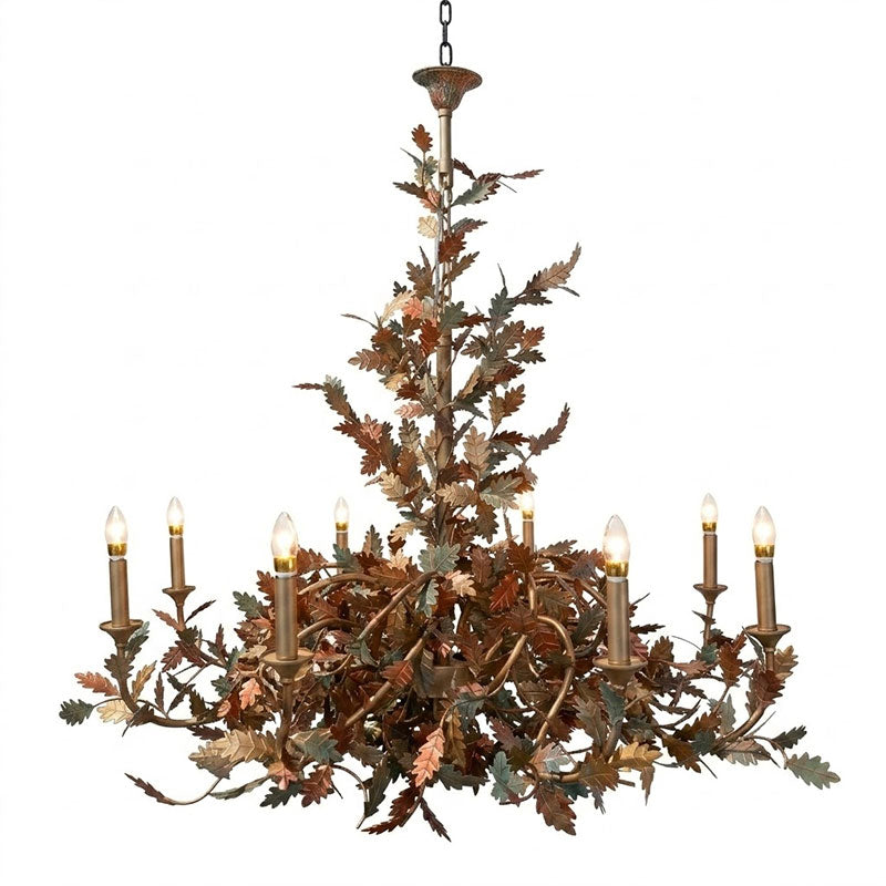 Spring Oak Tree Chandelier