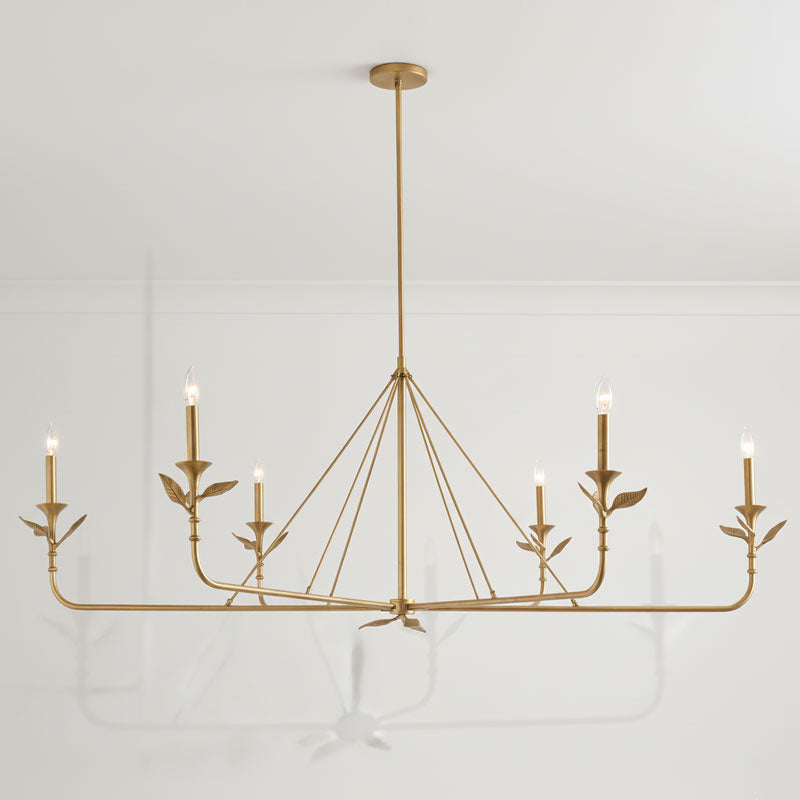 Spring Island Basket Chandelier