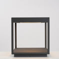 Load image into Gallery viewer, Square Frame Fence Post Outdoor Light
