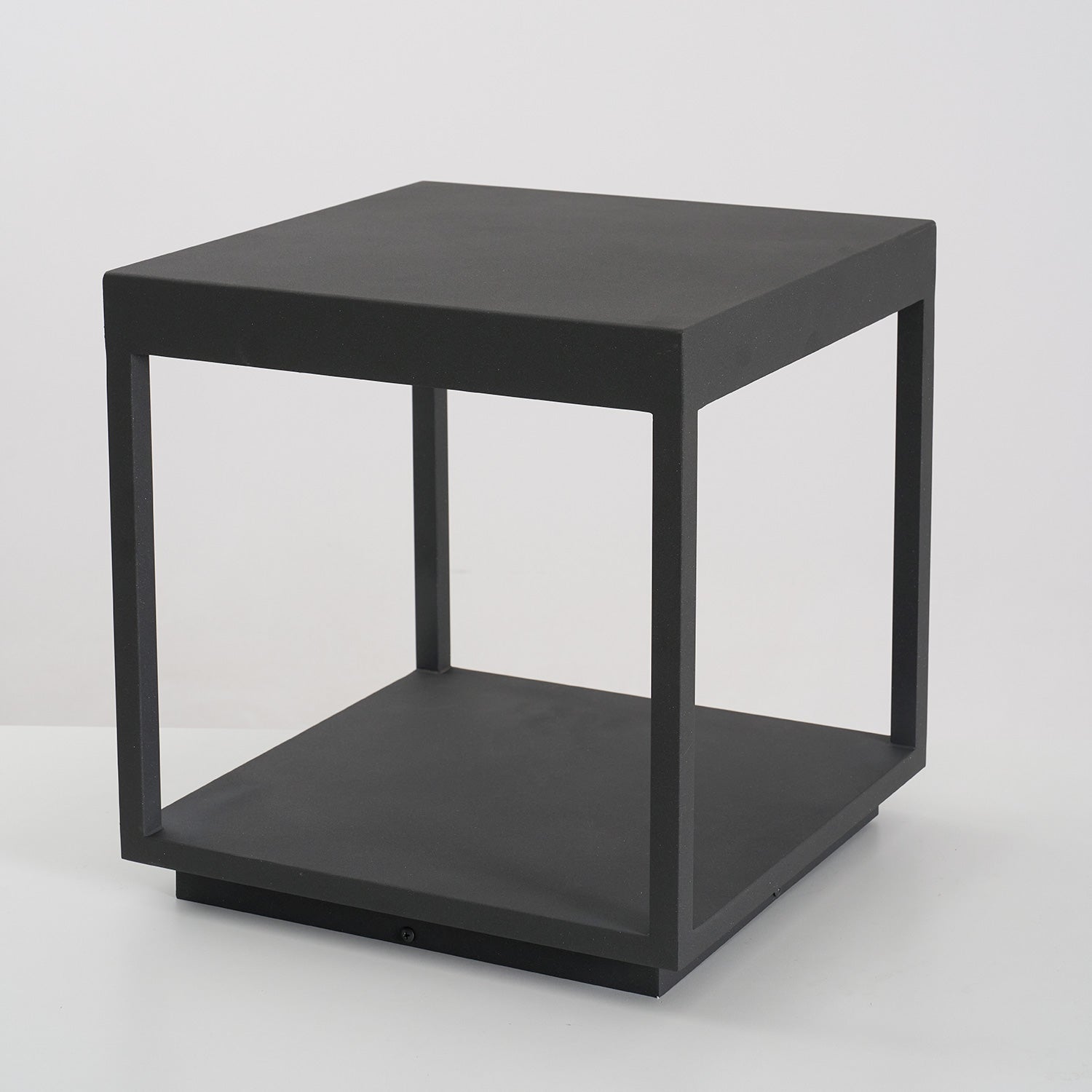 Square Frame Fence Post Outdoor Light