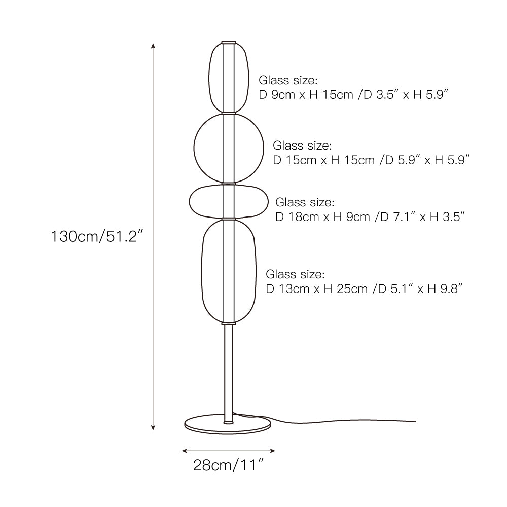 Stained Glass Floor Lamp