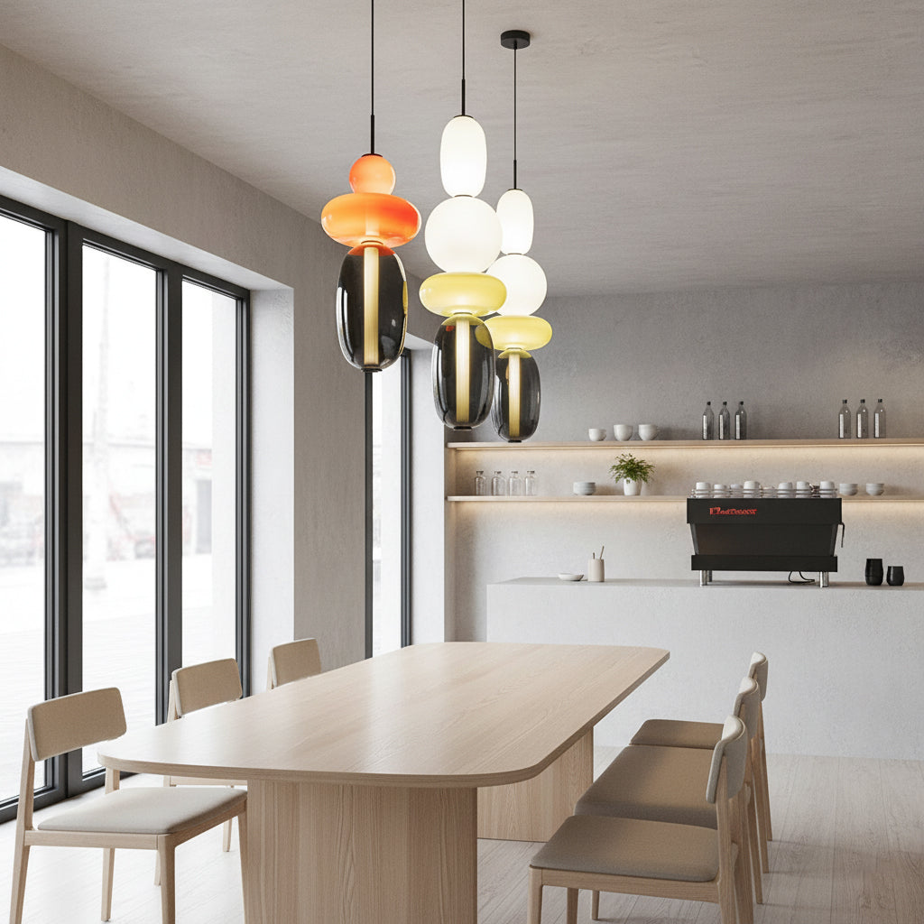 Stained Glass Pendant Lamp