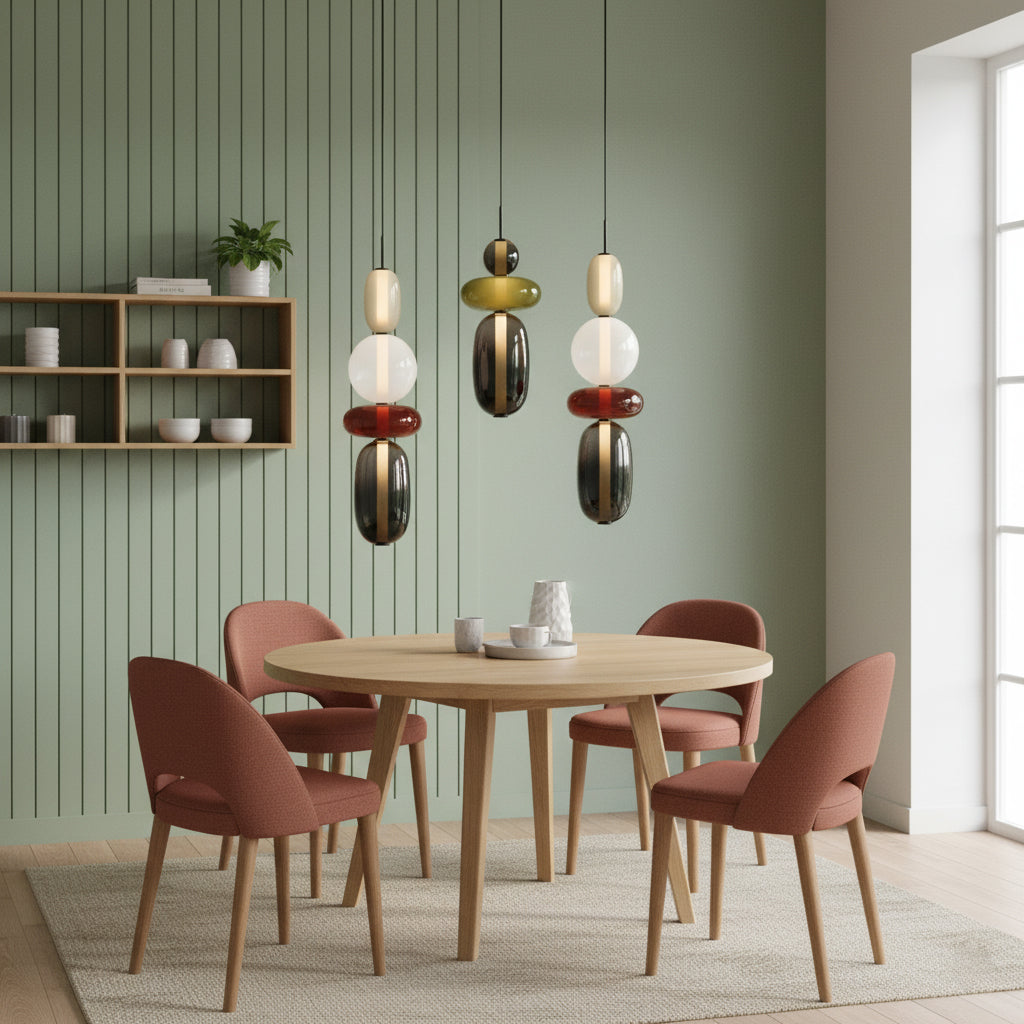 Stained Glass Pendant Lamp