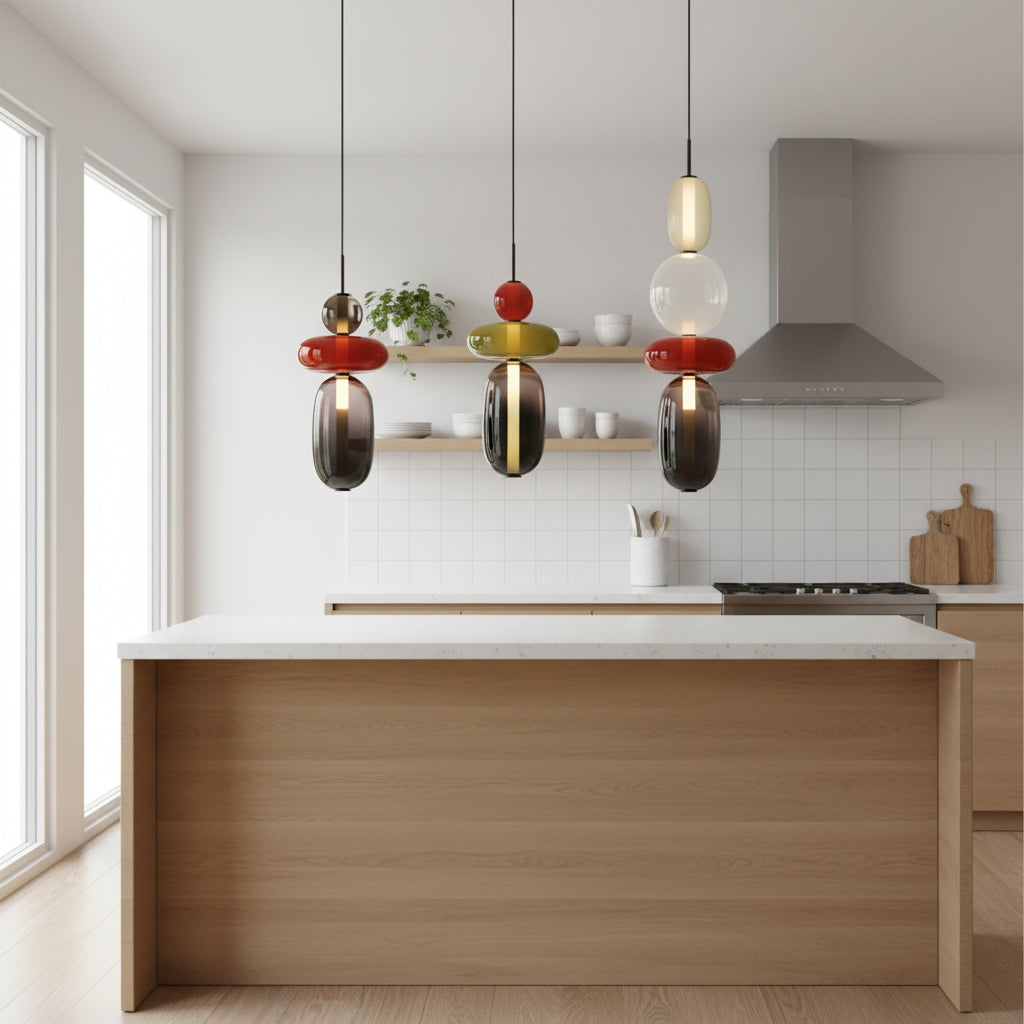 Stained Glass Pendant Lamp