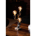 Load image into Gallery viewer, Steampunk Pipe Table Lamp
