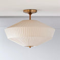 Load image into Gallery viewer, Stefanie Pleated Ceiling Lamp
