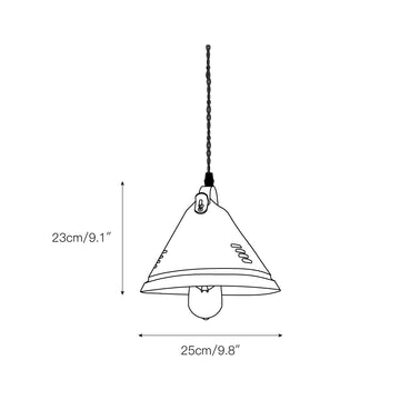Stella Pendant Light – detail 3 — Dimension drawings 1