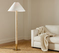 Charger l'image dans la visionneuse de la galerie, Sterling Travertine Floor Lamp
