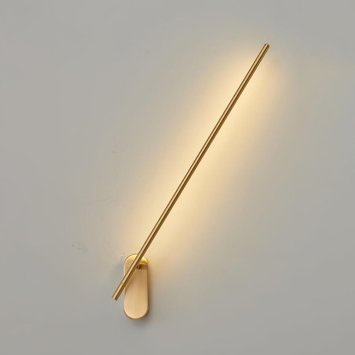 Stick Shaped Metal Sconce