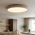 Charger l'image dans la visionneuse de la galerie, Ultra-thin Round Travertine Ceiling Lamp

