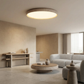 Charger l'image dans la visionneuse de la galerie, Ultra-thin Round Travertine Ceiling Lamp
