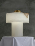 Load image into Gallery viewer, Stone Alabaster Table Light
